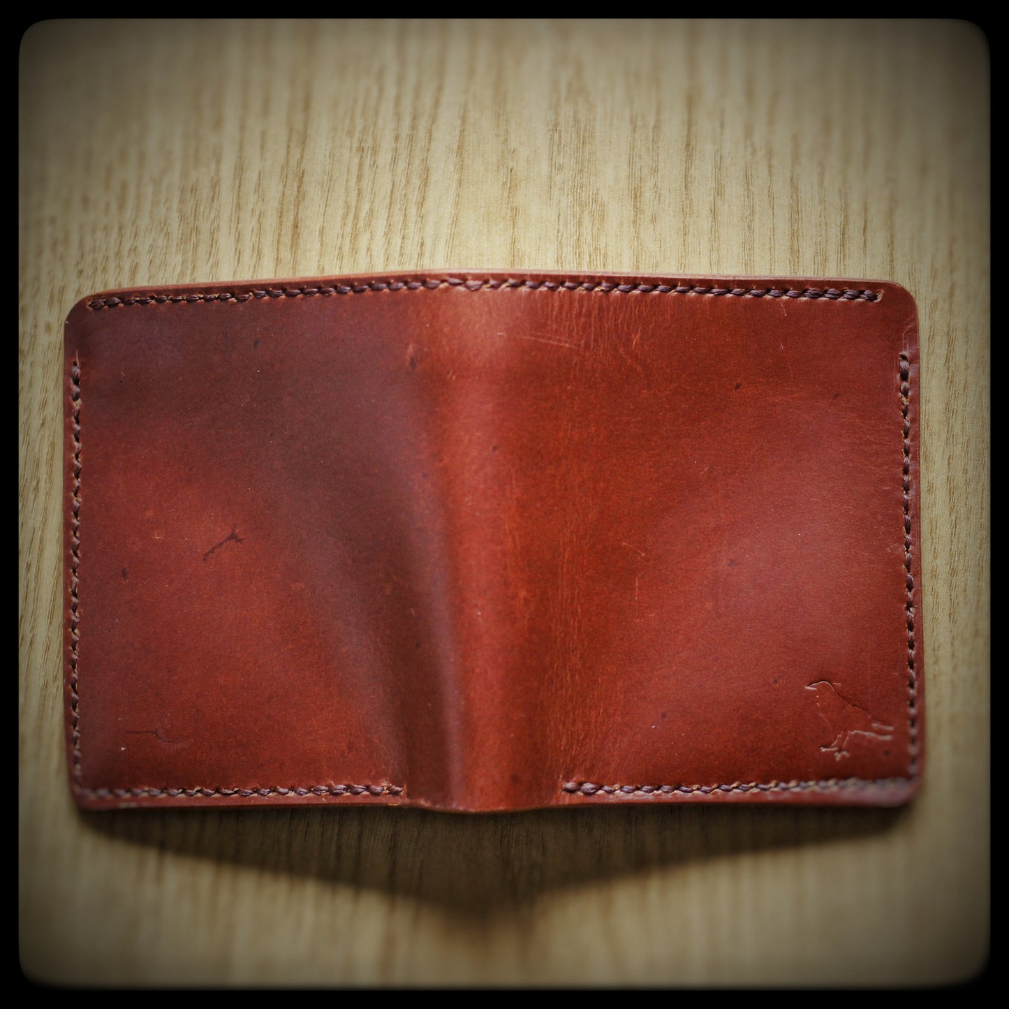 The Classic Baddock - Handmade Real Leather Bi Fold Wallet