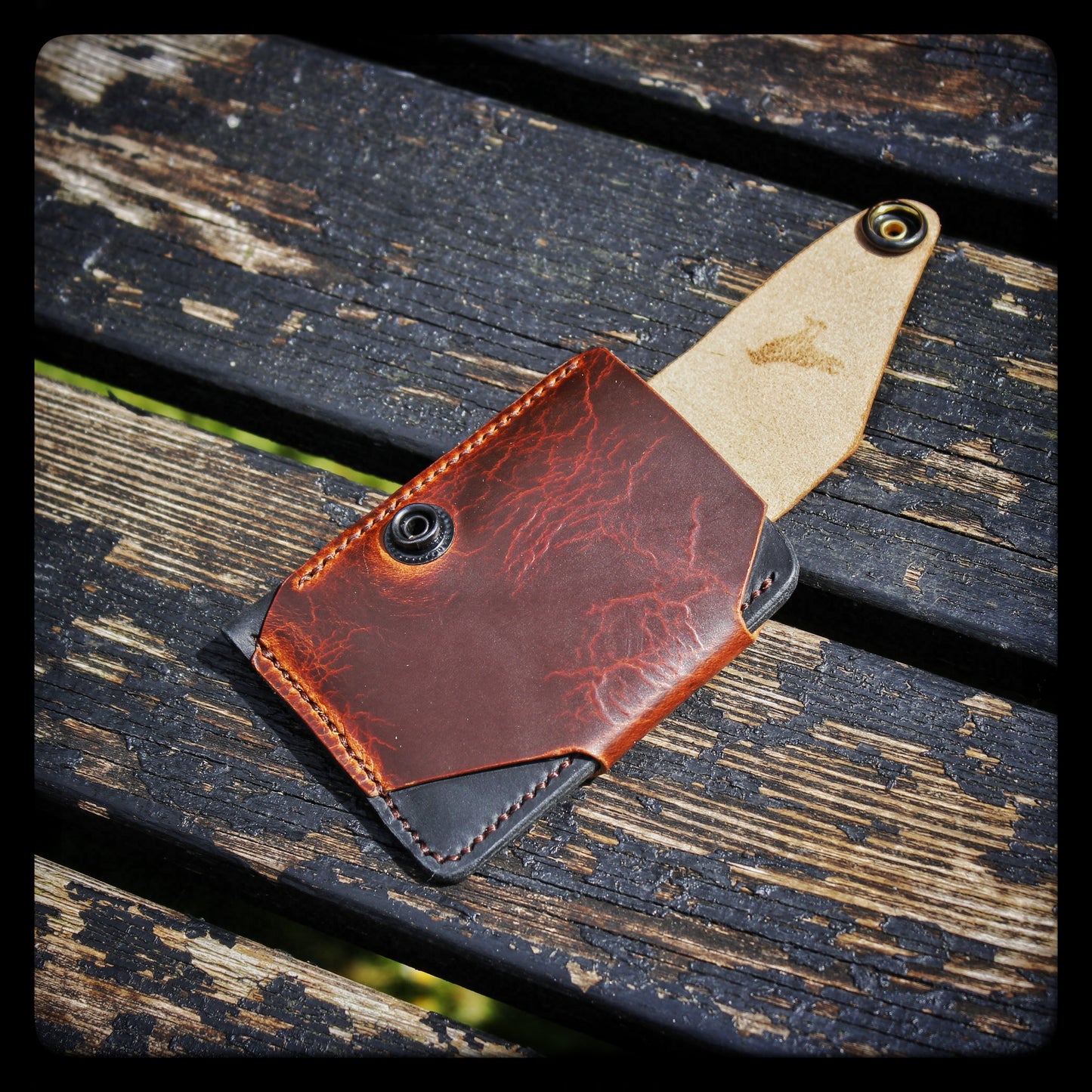 The Scout - Cognac - Italian Leather EDC Wallet