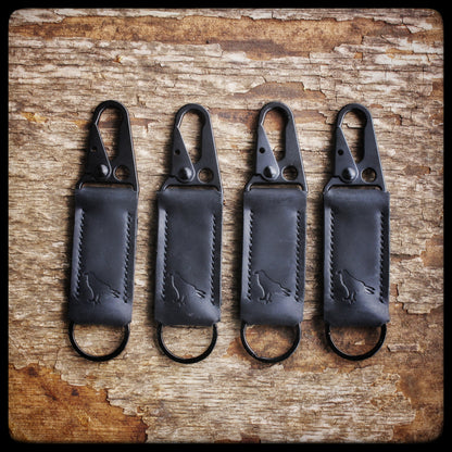 Tactical EDC Leather Keyring